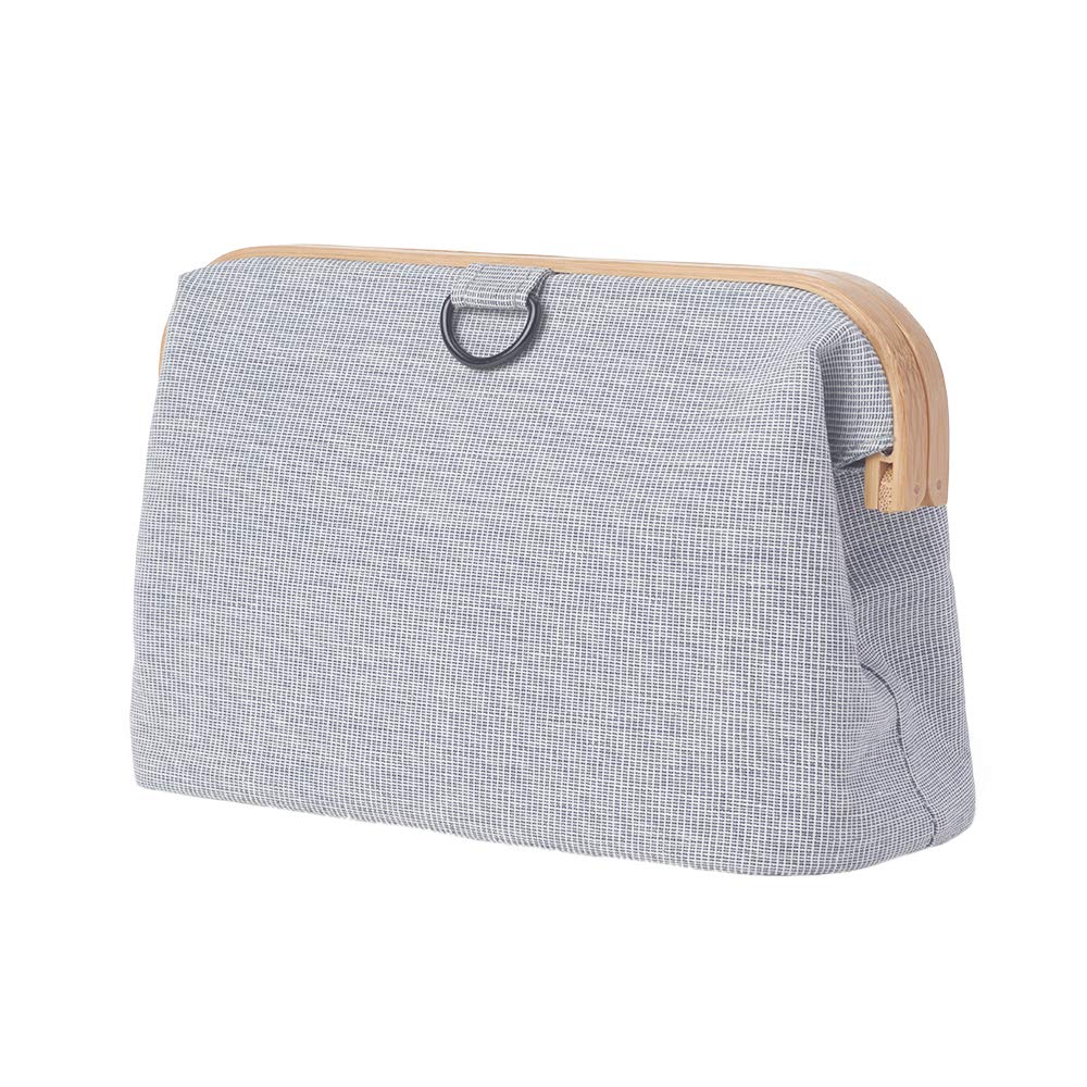 

Косметичка Gudi Cosmetic Large Uroki [GUDEE] Сумка, Вместимость, Сумка, Женская, Милая, Водонепроницаемая, Самостоящая, Бамбук, Ткань, серый