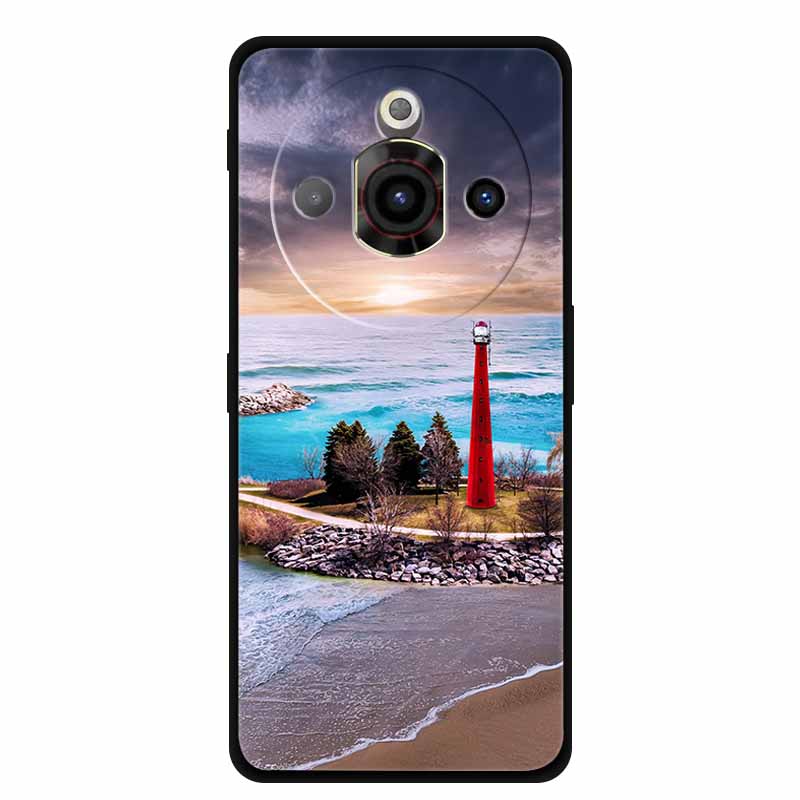 For NUBIA Focus Pro 5G Case Original Soft Silicone TPU Phone Cases Back Cover For NUBIAFocus Pro Fashion Planet Protective Coque