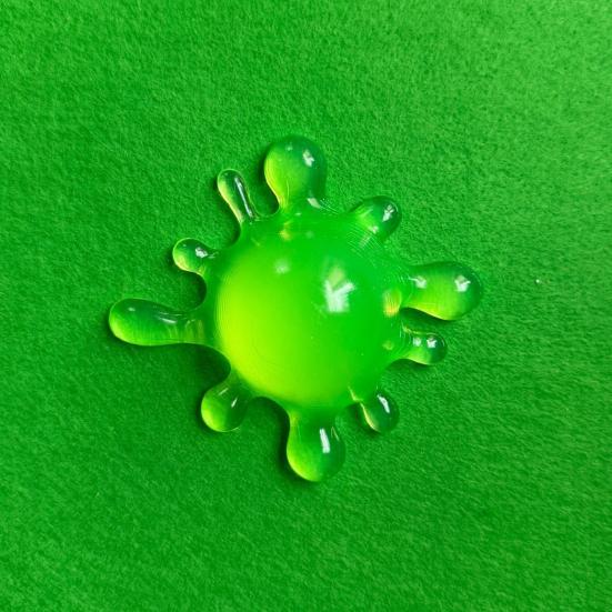 Mini Stress Relief Squeeze Toy Decompression Clear Sensory Fidget Toy Anxiety Relief Soft Stretchy Stress Ball Pinch Toy