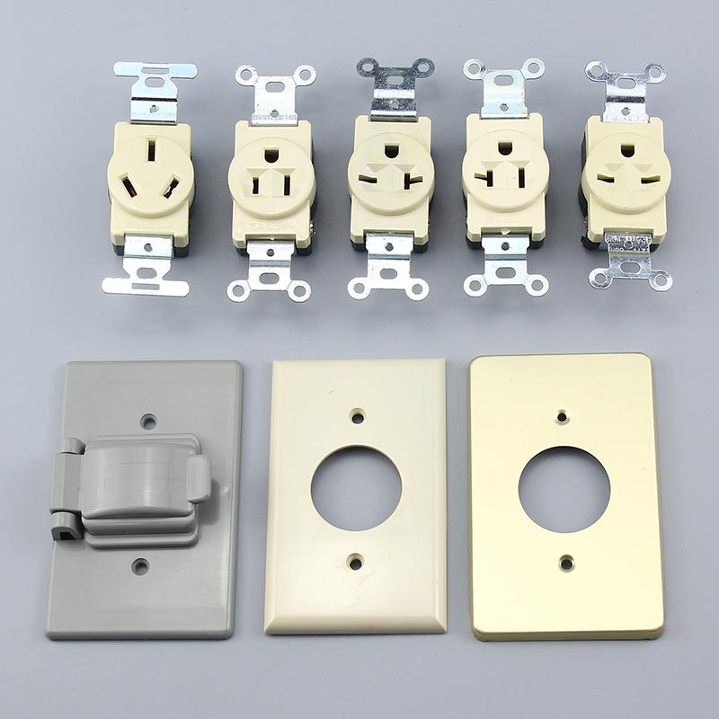 U Series South American Style US Standard Wall Switch & Power Socket