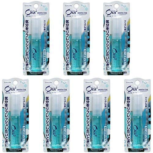 

Bulk Purchase: Sunstar Ora2 Breath Fine Mouth Spray [Cool Cider] 6ml (7-pack)