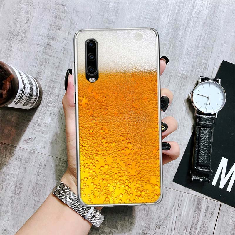 

Летний чехол для телефона World Beers Alcohol Bubble с пузырьками для Huawei P30 P40 P20 P10 P50 Mate 20 10 30 40 Lite Pro Plus, чехол с принтом Huawei P30