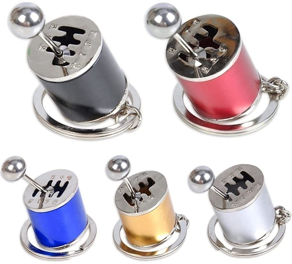 Shift Lever Key Chain Toy Mini Car Shift Knob Decompression Goods, Fingertip Toy, Car