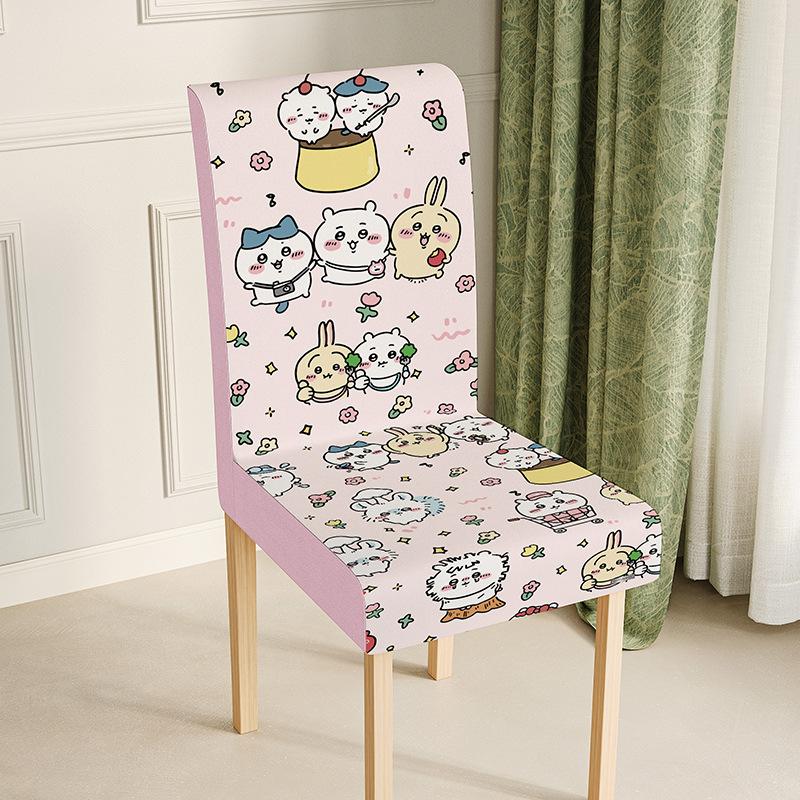 Cartoon Chair Covers Odorless Healthy Eco-Friendly Soft Skin-Friendly Seat Covers Fade-Resistant Machine Washable Chair Protecto