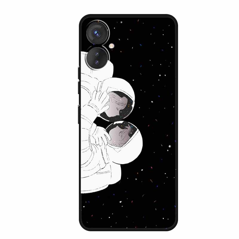 For Tecno Spark 9 Pro Case Astronaut Silicone TPU Soft Back Cover Cases For Tecno Spark9 Pro 9Pro KH7 KH7n Funda Spaceman Capa