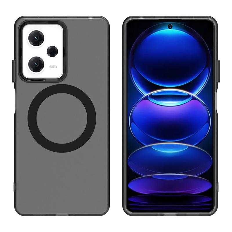 Magnetic Adsorption Wireless Charge Clear Case For Xiaomi Poco X5 Pro Transparent Case For Poco X5 Pro Case For Poco X5 Pro 5G