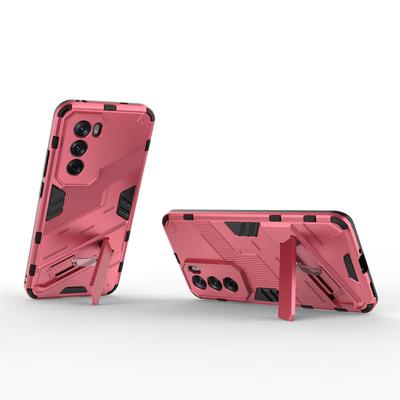 Pro Oppo Reno12 Pro 5G (Globální) Pouzdro s stojánkem, hybridní, tvrdé, PC, měkké, TPU, kryt na telefon