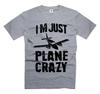 I'm Just Plane Crazy Shirt Funny Aviation Shirts Pilot Funny Shirt Pilot Gifts