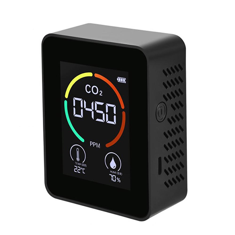 

Детектор качества воздуха для дома Многофункциональный монитор CO2/температуры/влажности Углекислый газ PPM