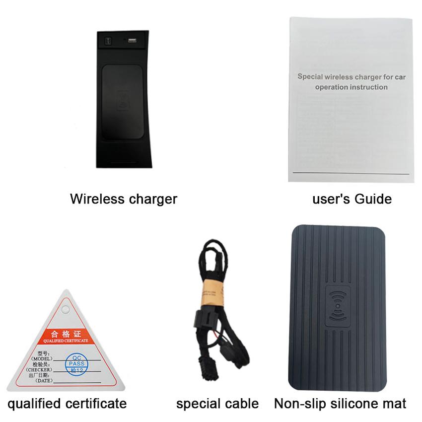 

Автомобильное беспроводное зарядное устройство для Mercedes-Benz MB E W212 2008-2011 Специальный держатель для мобильного телефона Аксессуары для крепления прикуривателя