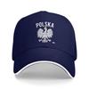 Polnischer Adler Polska Baseballkappe Y2k Lustig Unisex Herren Trucker-Kappe Sonnenschutz Design Kpop Rock Baseballkappen Geschenkidee