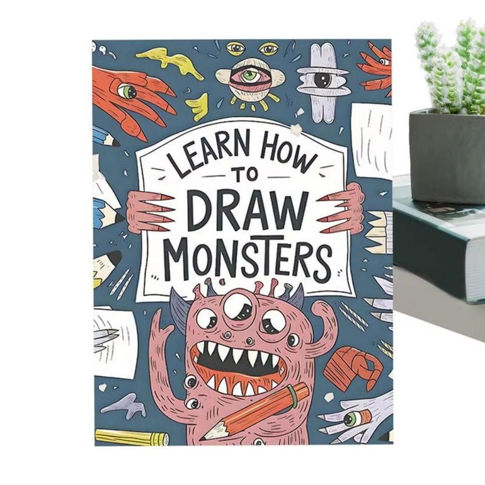 Early Education Graffiti Copy Sketch Book Travel Drawing Manga Sketching Tutorial  Birthday Gift