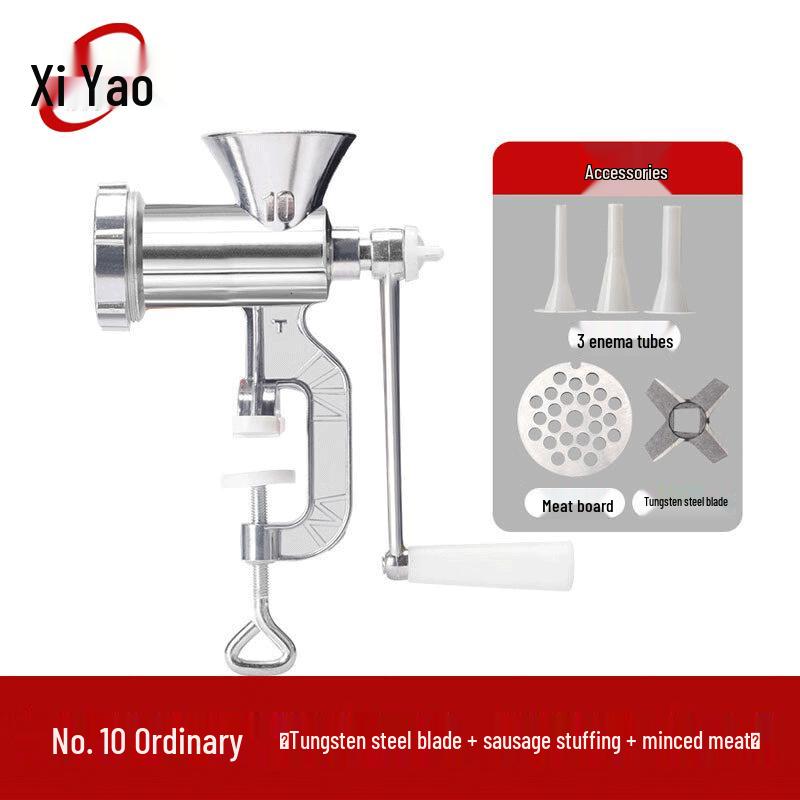 

Xiyao Manual Meat Grinder & Sausage Stuffer