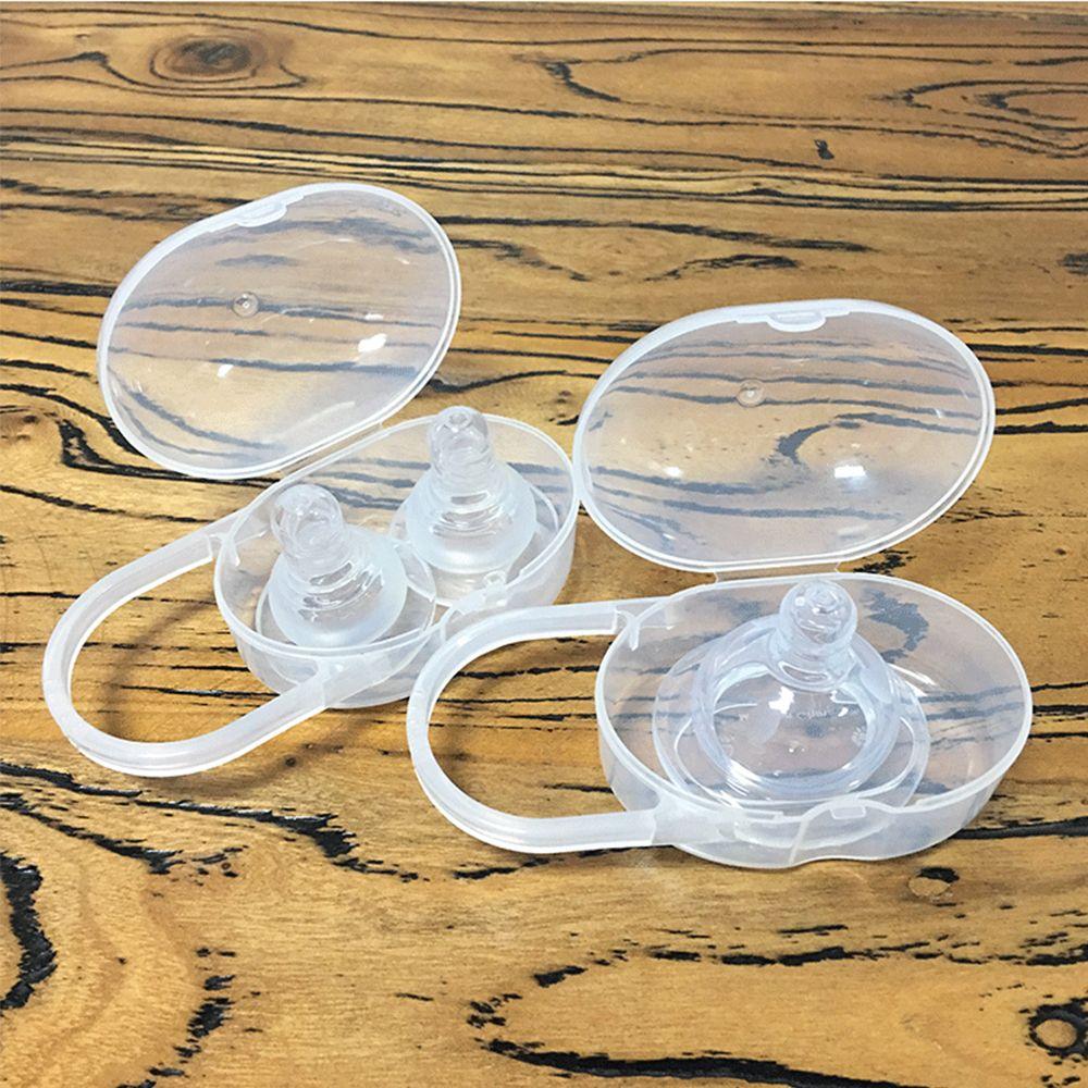 Portable Nipple Storage Baby Nipple Dustproof Nipple Box Pacifier Box Storage Box Pacifier Case