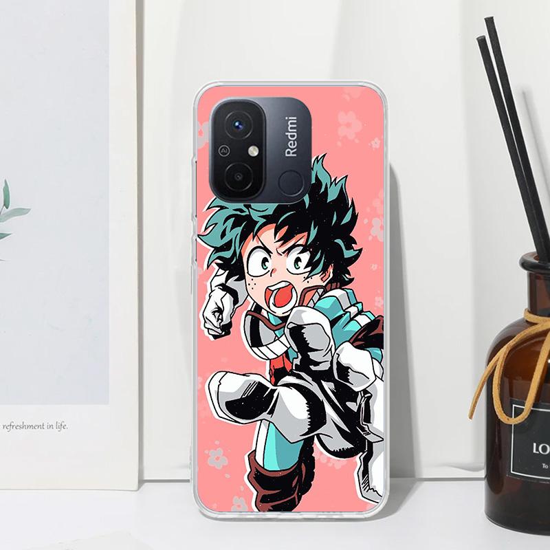 My Hero Izuku Deku Phone Case For Xiaomi Redmi 14C 13 13C 12 12C 10 10A 10C 9 9A 9C 9T 8 8A 7 7A 6A 6 Pro K80 K70 K60 K40 K20 12