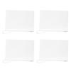 Closet Shelf Divider PET Transparent Purse Closet Organized Closet Shelf Separator for Wardrobes Books Shelves