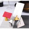 Geometric Shape Photo Picture Holder Clip Solid Menu Sign Holder Table Place Card Holder  Hotel