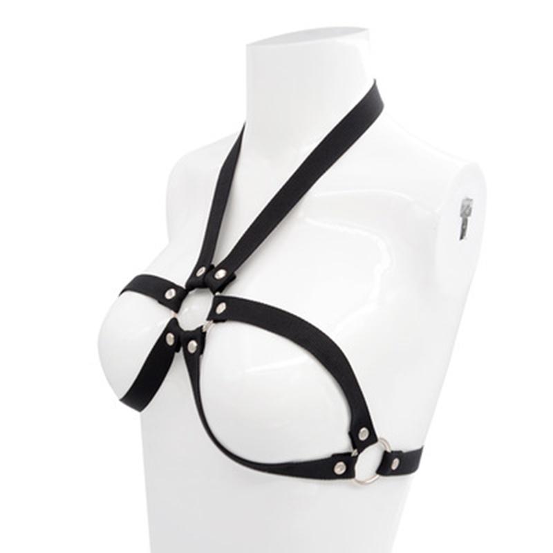 Nylon Breast Bondage Erotic Restraint Lingerie Strap BDSM Slave Binding Role Play Adult Products Sex Toys for Couples Chastity