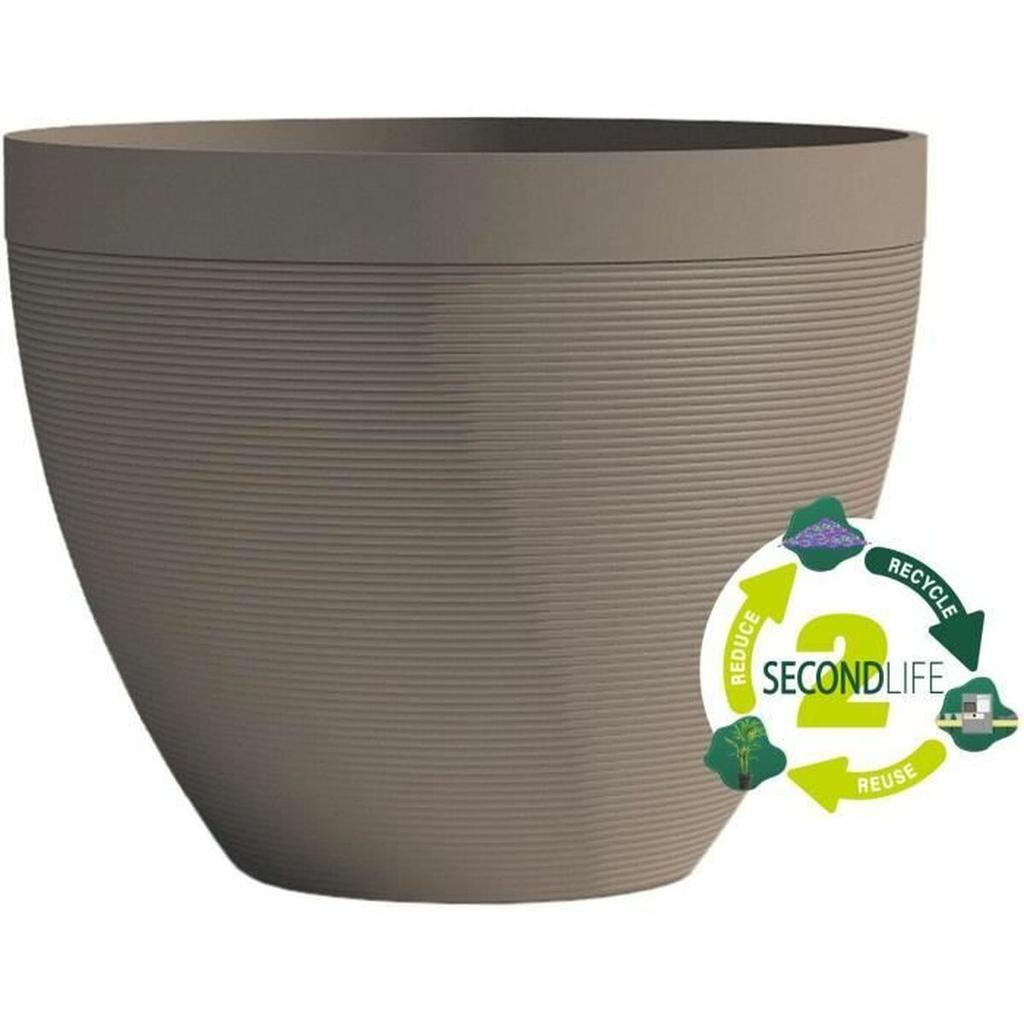 Plant Pot Garden ID Taupe 30 X 26 Cm