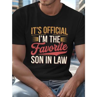 European Sizes Men'S Summer T-Shirt, Print, Casual Short Sleeve Tee, Regular Fit, Crew Neck, Geometric Pattern, Adult Fashion Top
