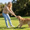 Jouet pour chien en peluche avec couineur et papier froissé Long Doux Durable Jouet à mâcher pour animaux de compagnie pour chiens de petite, moyenne et grande taille Jeu interactif