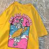 Endless Summer Skull Surfing Men Tshirt Harajuku Quality T-Shirts Anime Cartoons T-Shirts Fashion Summer T-Shirt Cotton Tops