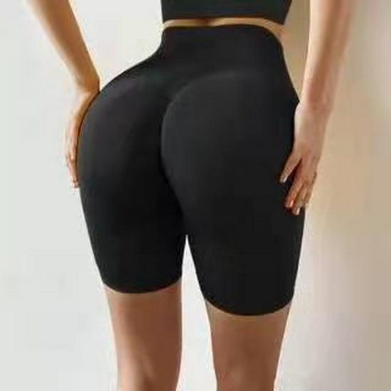 High-Waisted Hip-Lifting Women s Yoga Shorts - Butt-Lifting, Quick-Dry Fitness Wear Small