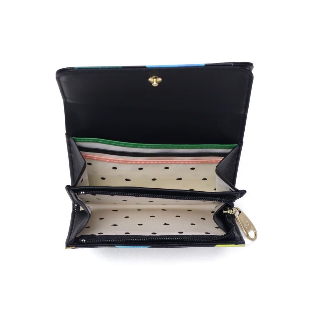 Tsumori Chisato Bifold Wallet Small Wallet Colorful Zoom Dot