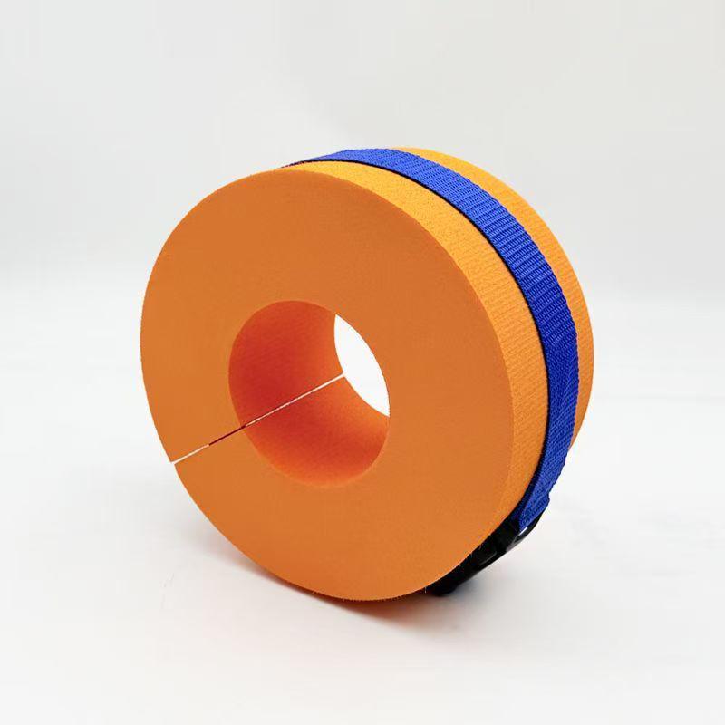 Eco-Friendly EVA Children s Adjustable Armband Float - High Buoyancy Swimming Aid оранжевый