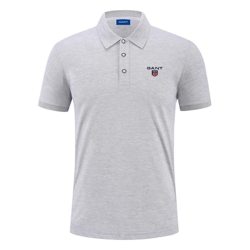 Reebok GANT Summer Women's New Embroidered Casual Sports Collar Polo Shirt, Sweat Wicking and Moisture Absorbing Pure