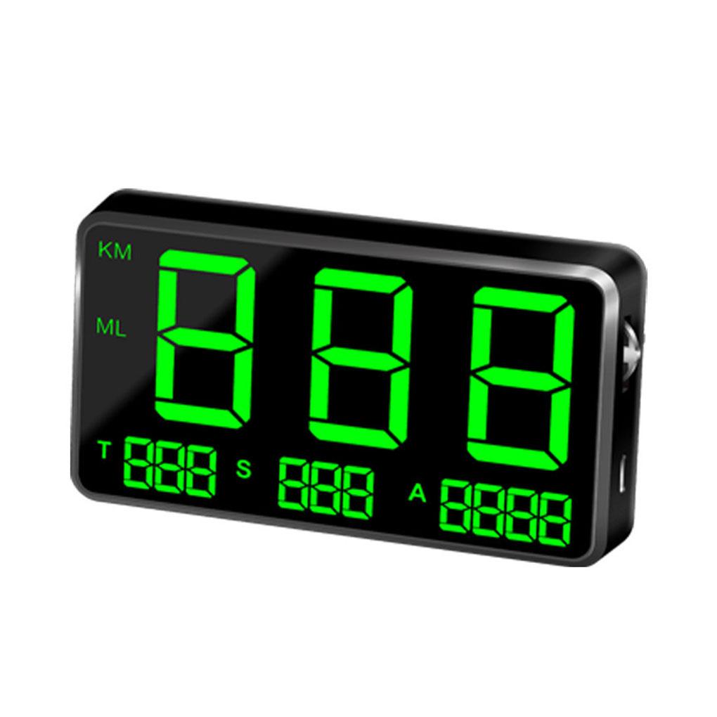 

Универсальный цифровой автомобильный GPS-спидометр HUD из АБС-пластика и поликарбоната, прочный и долговечный, многофункциональный