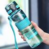 1L 1.5L 2L Fitness Sports Water Bottle Large Capacity Eco-Friendly Plastic Portable Leakproof Shaker Fruit Drink Bottle BPA