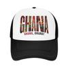 Ghana National Team Sun Hats Yk Cute Unisex Adult Mesh Trucker Hat Wholesale Custom Logo Hunting Camping Baseball Caps Gift