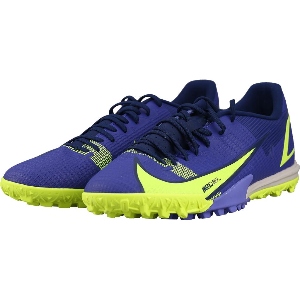 Nike Mercurial Vapor 14 Academy TF Turf 'Blue Yellow' Men's CV0978-474