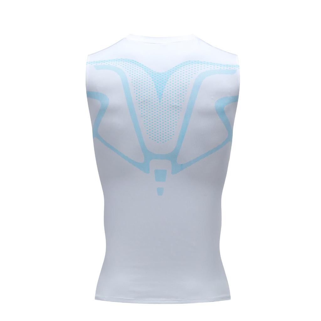 Men's Quick-Dry Sleeveless Running Vest for Basketball and Fitness Training