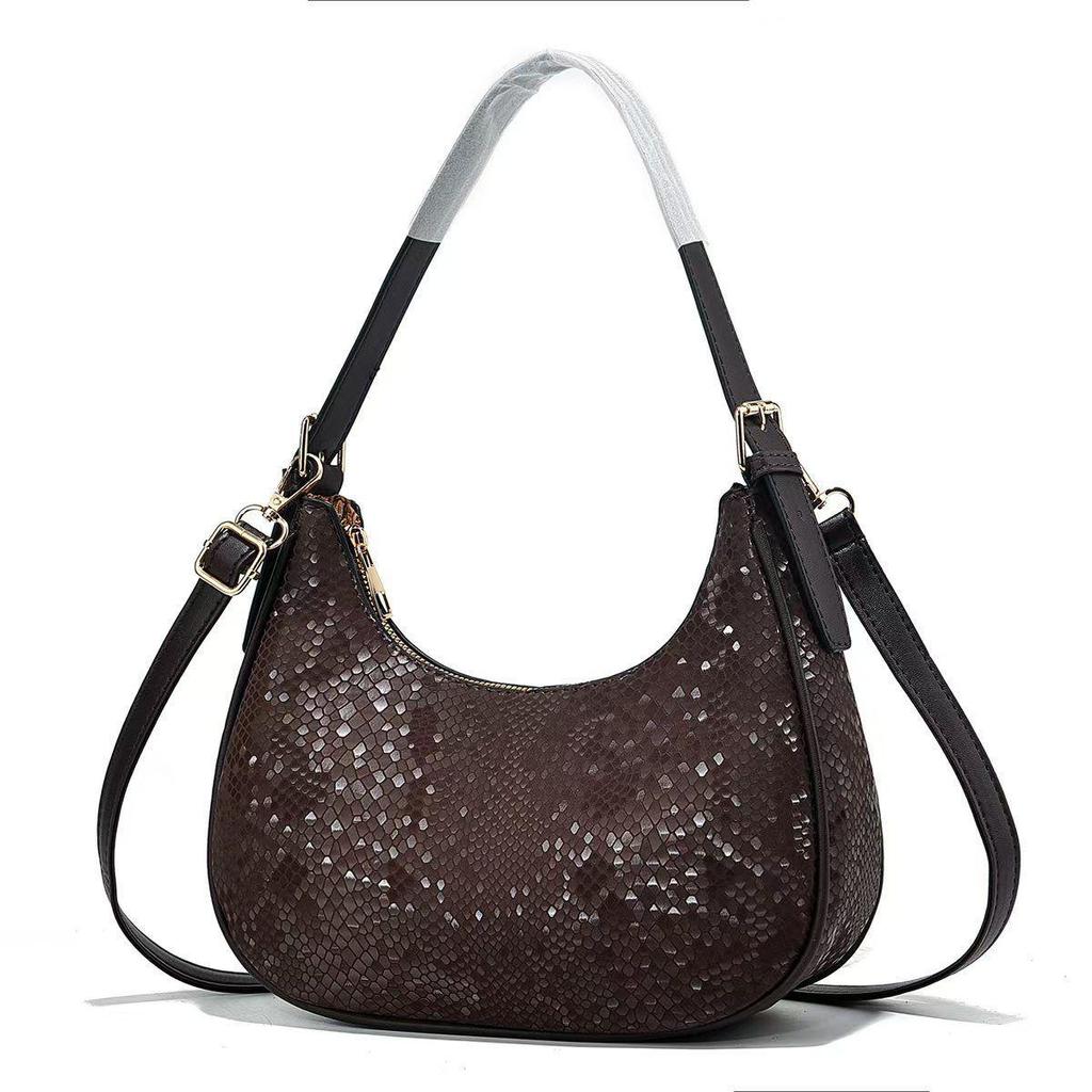 Crescent Niche Shoulder Bag – 2025 Travel Underarm Handbag for Ladies