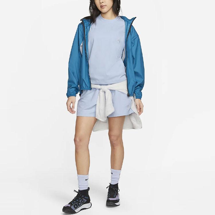 New Nike ACG T Shirts Women's Sky Blue DJ3647-415