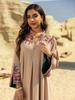 AB467 Besticktes muslimisches Damenkleid – Frühling/Sommer-Mode, Neues Dubai Jalabiya-Kleid