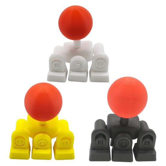 

Ігровий джойстик Keycap Винтажний 3D-друк Новинка Механічна клавіатура Keycap З єднання з 4 клавішами Міні-контролер для файтингу Кнопка-насадка для геймера M