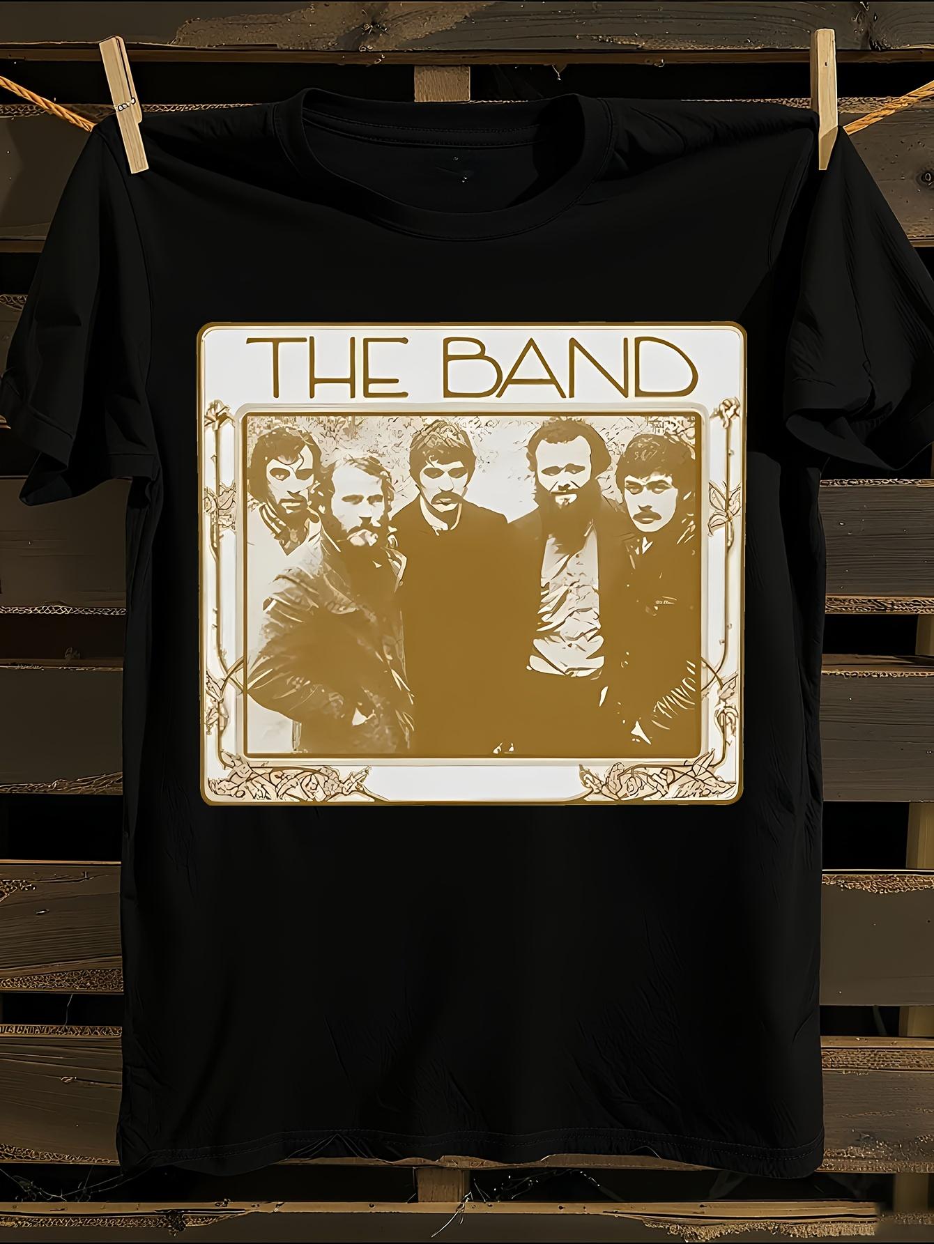 Vintage Tshirt Vintage 70s 80s The Band Logo Members Phot... M