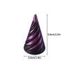 Rotating Pyramid 3D Printed Spiral Cone Three-dimensional Pyramid Desktop Figure Home Decoration Desk Accessories