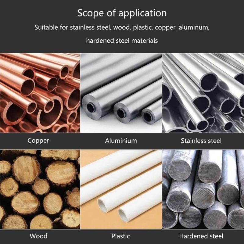 Hex Handle Deburr Drills Bit High Hardness 3-22mm Chamfer Deburring Tool Wear-resistant Alloy Steel for Woodworking