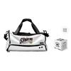 Spare No Pains Polyester Gym Bag Large Unisex White s2001X