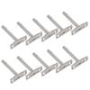 10Pcs Concealed Shelf Support Invisible Bracket Wall Bookshelf Wood Furniture Connector