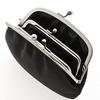 Matsunoya Cowhide Parent-Child Purse, Black [HD3112]