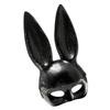 Delicate Rabbit Mask for Adult Party Goers Rabbit Face Mask Comfortable Wear Rabbit Mask Charm for Masquerades Parties