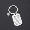 Reading Book Stainless Steel Keychain Book Lover Design Fashion Student Bag Pendant Practical Learning Gift