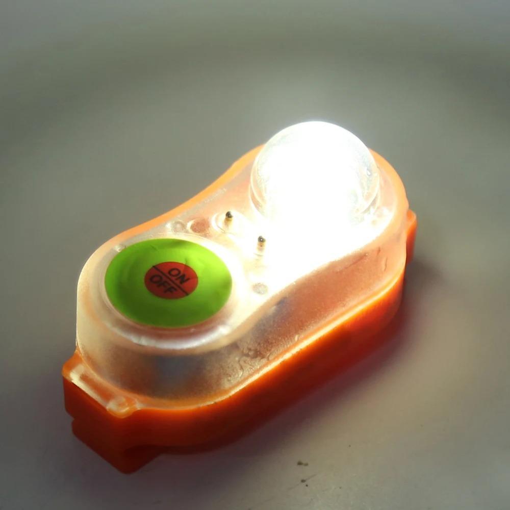 2pcs Waterproof LED Life Jacket Light Lightweight Emergency Signal Light  Outdoor Accessories