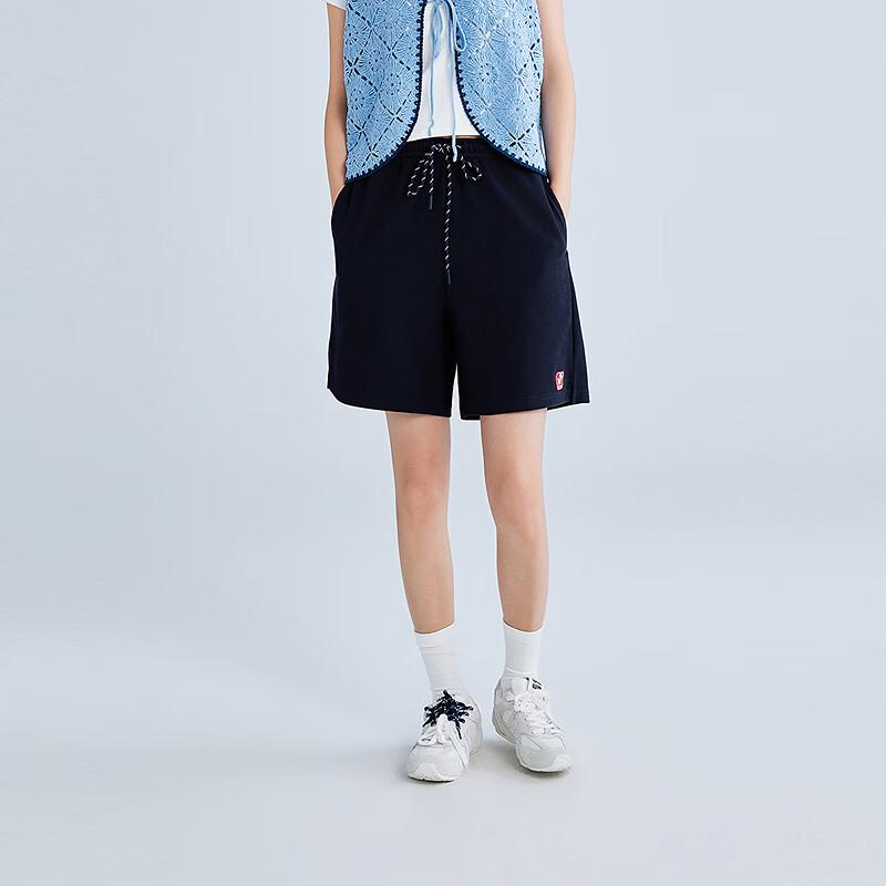 

Ledin Relaxed Fit Drawstring Knit Shorts L