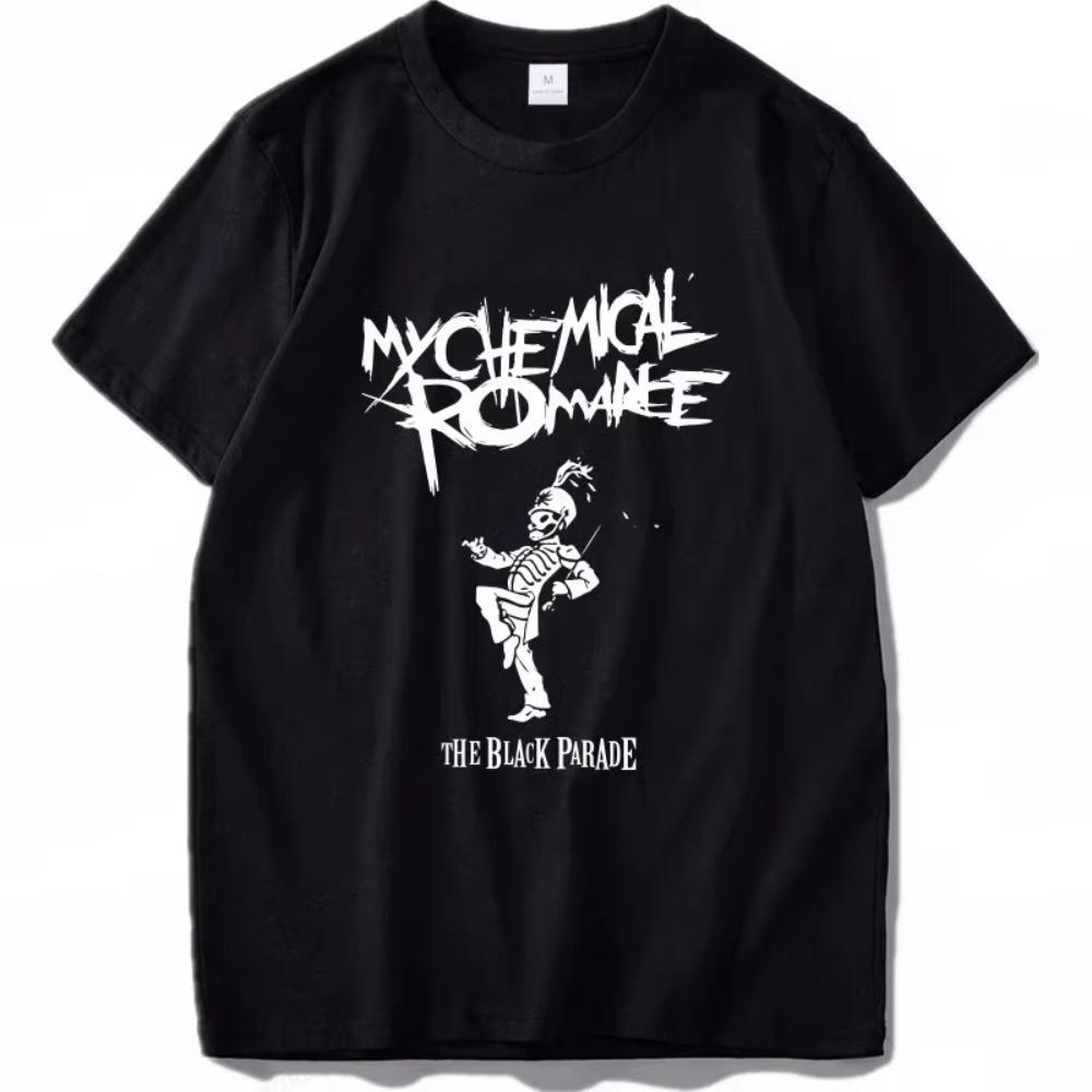 Pánské tričko My Chemical Romance Módní trička Bavlněné tričko Dětské Hip Hopové Topy Trička Dámské tričko Letní Vintage Anime Topy Chlapecké